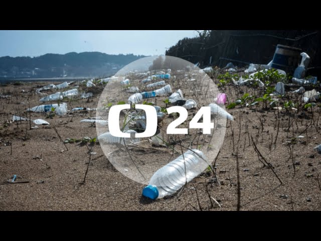 Příroda znečištěná plasty