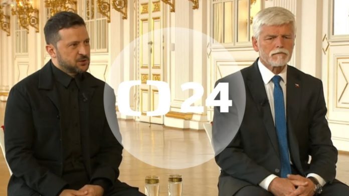 Petr Pavel Volodymyr Zelenskyj rozhovor