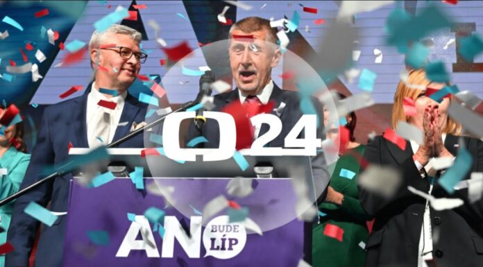 Tisková konference hnutí ANO sněmovní volby 2025