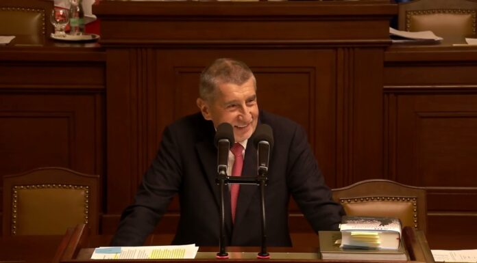 Andrej Babiš projev na mimořádné schůzi Parlamentu 2025