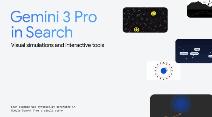 Create interactive visuals with Gemini 3 in Google Search